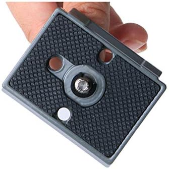 Harwerrel Quick Release Plate 1/4" Screw Fit for Bogen 3157N Manfrotto 200PL-14 323 RC2 3030 3130 Camera Tripod Ball Head (Pack of 2)