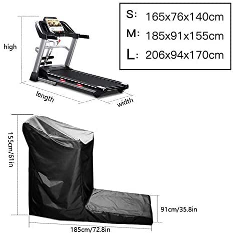 Treadmill Cover With Zipper, Outdoor Indoor UCARE Waterproof