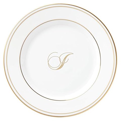 LENOX 872009 Federal Gold Monogram Plate, Letter I Cover