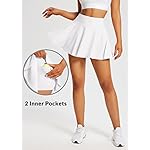 BALEAF-Womens-High-Waisted-Tennis-Skirts-Tummy-Control-Pleated-Golf-Skorts-Skirts-for-Women-with-Shorts-Pockets