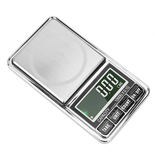 MbeLLO Cyfrowa waga kuchenna, waga elektroniczna, przenośny wyświetlacz LCD mini elektroniczna waga cyfrowa narzędzie do ważenia instrument elektroniczna waga wysoka precyzja