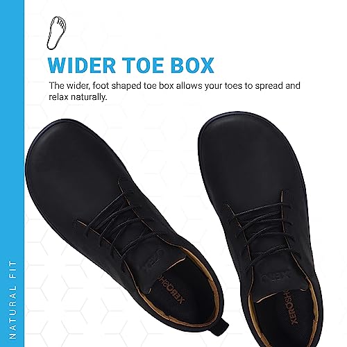 Xero Shoes Men's Glenn Leather Barefoot Dress Casual Shoe2