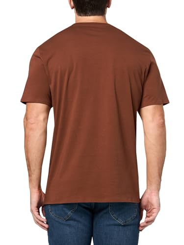 Image of Karl Lagerfeld Men's Crewneck Short Sleeve Graphic Design Relaxed Fit T-Shirt