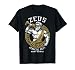Zeus Gym Athletic Department Funny Greek God Workout Muscle T-Shirt