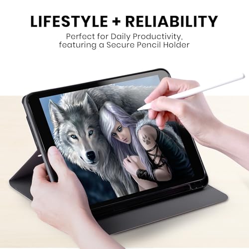 Housse iPad 10.2 motif de Noël pour une protection au quotidien