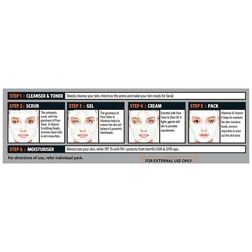 VLCC Silver Facial Kit (60gm)
