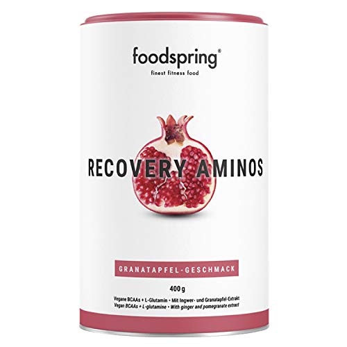 foodspring Post Workout Amino, Melograno, 400g, Il recupero corretto non è mai stato così pulito, Prodotto in Germania