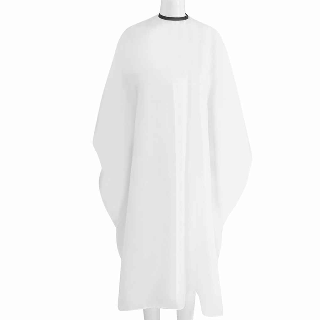 Babysbreath Corte de pelo a prueba de agua Barberos Cape Gown Cloth Peluquería para adultos Peluquería Cape Hairdressing Cape blanco