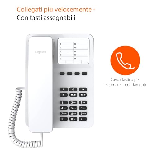 Gigaset Desk 400 Bianco