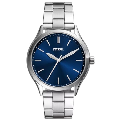 Preisvergleich Produktbild Fossil Unisex Analog Quarz Uhr mit Edelstahl Armband BQ2860