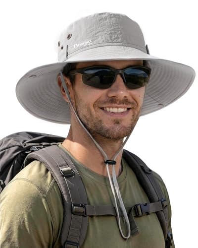 FURTALK Sun Hats for Men Fishing Hat UPF 80+ Foldable Wide Brim Outdoor Hiking Beach Summer Hats...