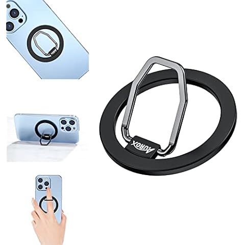 AUROX Magnetic Phone Grip with Adjustable Ring Cover