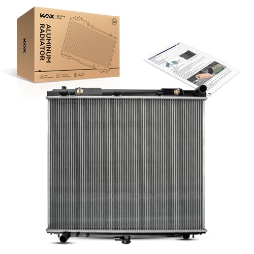 Image of KAX CU2807 1 Row Aluminum Radiator Compatible with Pathfinder,Xterra,Frontier 2005 2006 2007 2008 2009