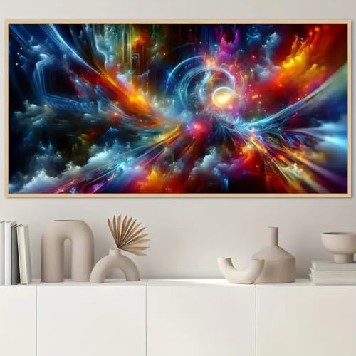Tableau planète spatiale pour créer une ambiance moderne de chambre