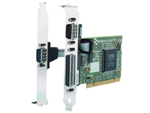 Brainboxes 3-Port uPCI Serial/Parallel Adapter UC-475