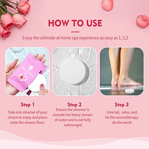 Mr Mirye Shower Steamers Aromatherapy For Women And Men, 24-Pack Organic Shower Bombs With Essential Oil, Rose, Watermelon, Tea Tree, Orange & Vanilla, Sea Salt, Lavender Mothers Day Gifts For Her #TOP3