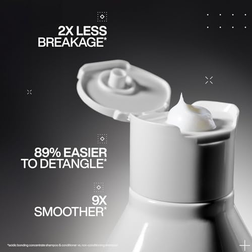 Image of Redken Acidic Bonding Concentrate Bond Repair Conditioner, 300 ml | Professional Bond Repair Conditioner formulated with Citric Acid & Bonding Care Complex. Builds bonds & repairs hair strength