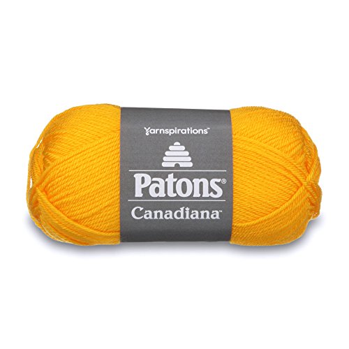 Patons Canadiana Yarn, Tweet Yellow
