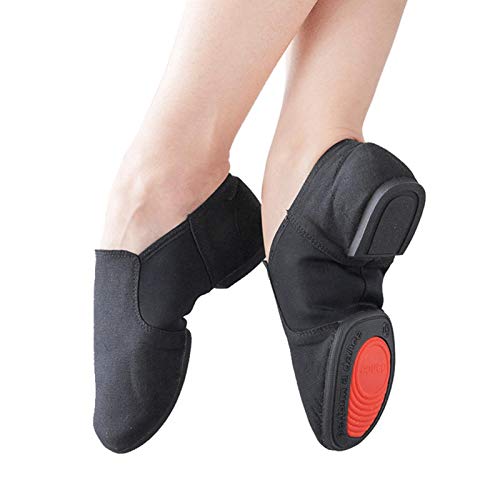 oshidede Chaussures de Danse Ballet Doux Bas Place Toile Jazz Chaussures Adultes Modernes
