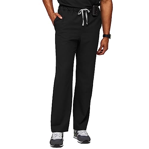 FIGS Pisco Basic Scrub Pants for Men — Structured Fit, Straight Leg, 4 Pockets, Anti-Wrinkle