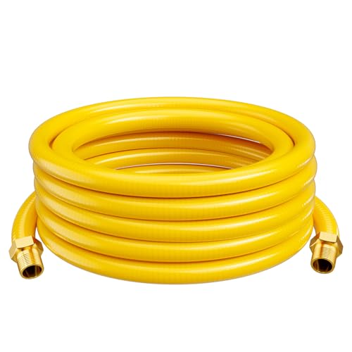 Gsskny Mangueira De Gás Flexível, Tubo Corrugado Aço Inoxidável 70 Pés E 1/2
