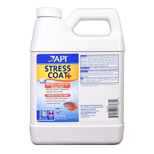 Image of API STRESS COAT Aquarium Water Conditioner 32-Ounce Bottle