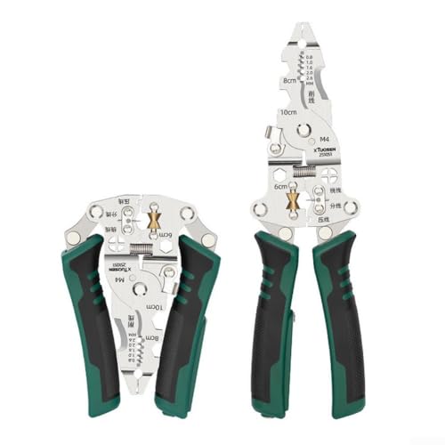 Alicates plegables, diseño multifuncional con hoja reemplazable para electricistas, para instalación eléctrica, mantenimiento y trabajo de cableado