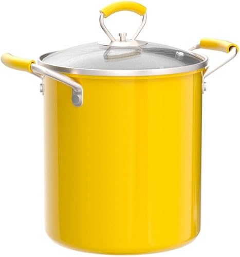 Miniatura 4 de PARACITY Olla pequeña con cesta, mini freidora de aceite profunda con mango de silicona antiquemaduras, accesorios de acero inoxidable 304 para el