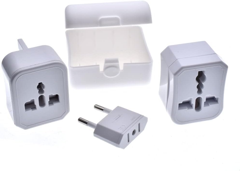 Drumstone (𝟏𝟕 𝐘𝐄𝐀𝐑𝐒 𝐖𝐀𝐑𝐑𝐀𝐍𝐓𝐘) All-in-One Universal Power Adapter, Three-in-One Global Travel Conversion with 3 Sockets, Travel Abroad Converter, Household Plug Compatibility-image-6