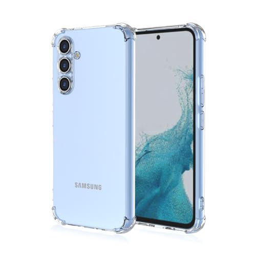 WOKEZ Transparent Fodral till Samsung Galaxy A35 5G - Stötsäker Skydd