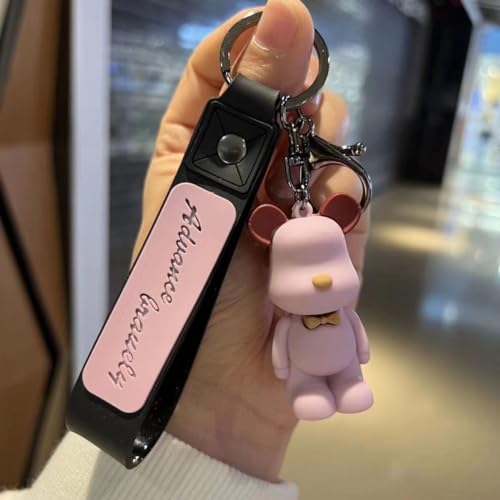 Image of Keychain for Kids & Adults | Cute Pendant Teddy Bear Keyring for Girls & Boys | Trendy Designer Keychain for Gifting | Stylish Teddy Keyring for Bags, Keys & Accessories