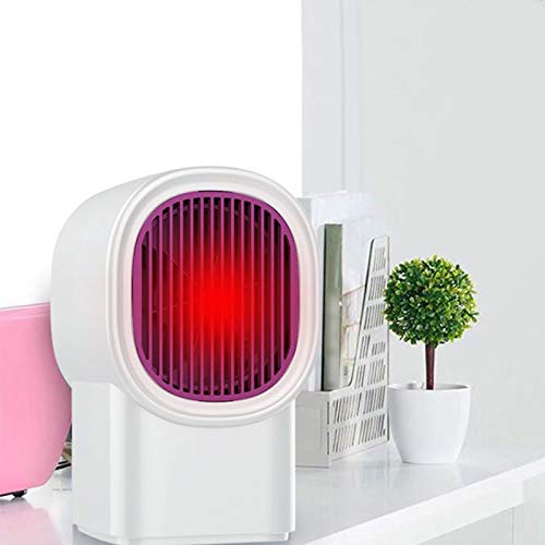 Chaleur rapide en céramique PTC avec ce mini radiateur compact blanc - 8