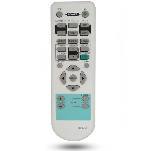 Télécommande de rechange avec touches fluides pour projecteur NEC