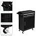 TUFFIOM 5-Drawer Rolling Tool Chest, Tool Storage Cabinet w/Drawers, Lockable Wheels, Detachable Top & Adjustable Shelf, Mechanic Tool Organizer Box for Garage, Workshop, Warehouse & Repair Shop