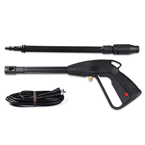 Shoze High Pressure Washer Gun and 5M Washing Hose Kit for Car Floor Deck Windows Cleaning