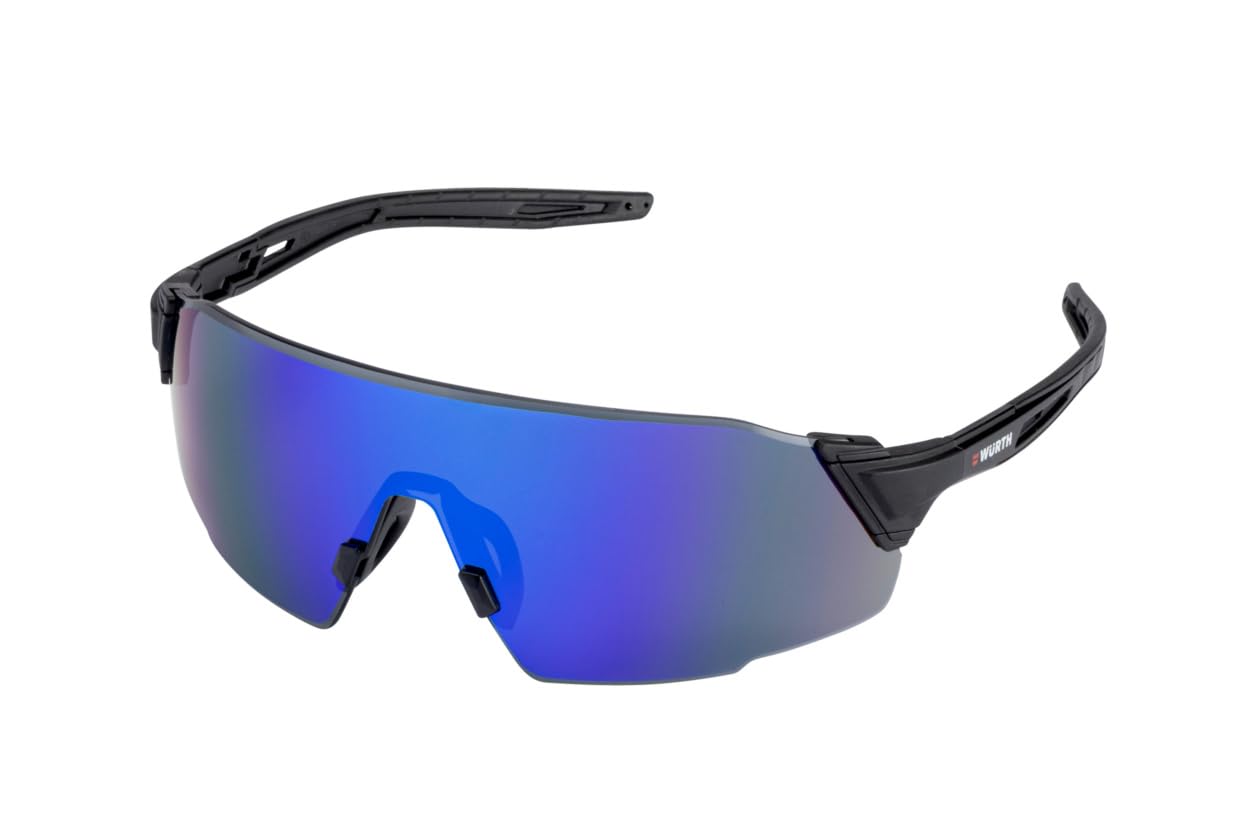 Würth Schutzbrille LUKIDA Multicolor-Verlaufstönung mit Blauer Verspiegelung - 0899102414