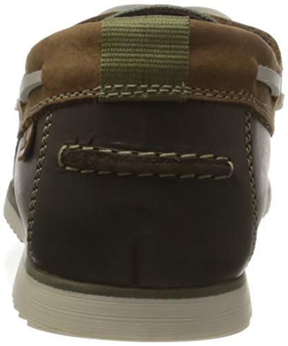Clarks Noonan Lace, Mocassino, Uomo, Marrone (Dark...