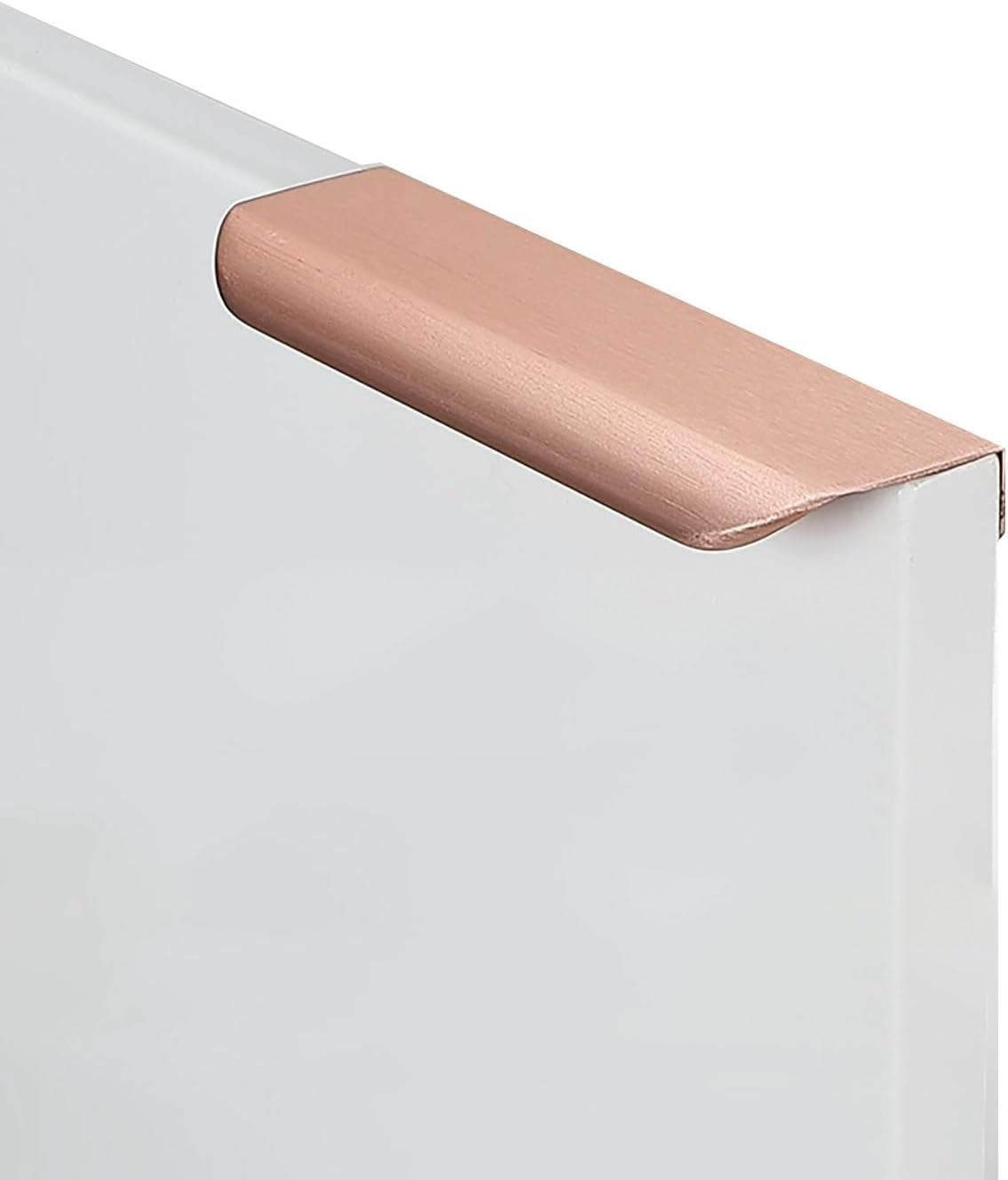 Tnbccxn One Color Cabinet Handles, Concealed Handles, Finger Edge Pull,2 Pcs Drawer Invisible Handle(Length 150Mm)