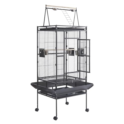 Trgraor 69inch Large Bird Cages Parrot Cage Wide Flight Metal Animal Cage for Budgie Parakeet Conure