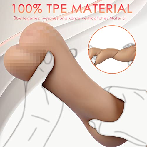 610G Realistische Masturbator Taschenmuschi Mastubrator Sex Spielzeug Pussy Realistisch Groß mit 3D Vagina Klitoris Anal Erotik Masturbieren Sexspielzeug für Männer – Bild 5