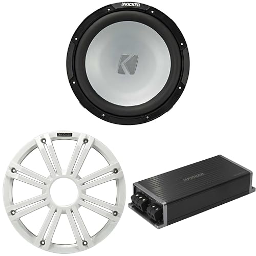 Kicker Marine KPX500.1 Powersports Amp & 12