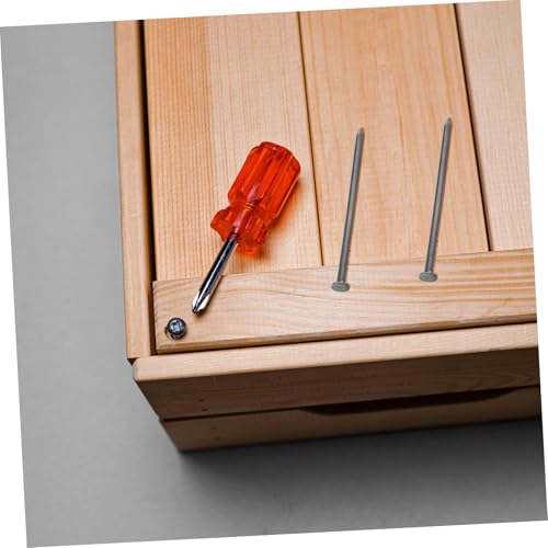Clavos de hierro para acabado 500g para madera y ladrillos, uso doméstico miniatura 5