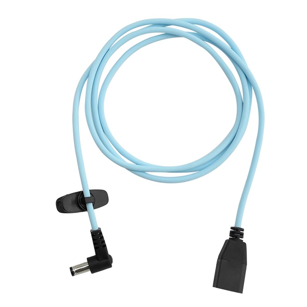 Cable DC5521 de silicona para batería de gafas FPV con conector macho 8