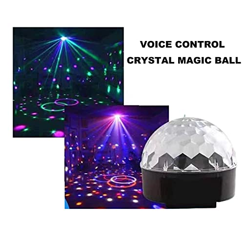 Sound Control Grote Magische Bal LED Licht Kristal Magische Bal Podium Sfeer Projectie Licht KTV Bar Flash Disco Licht: - Image 3