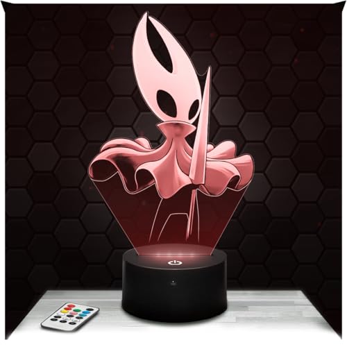 Lampephoto.fr - Lámpara 3D Hollow K. : Silk song metroidvania