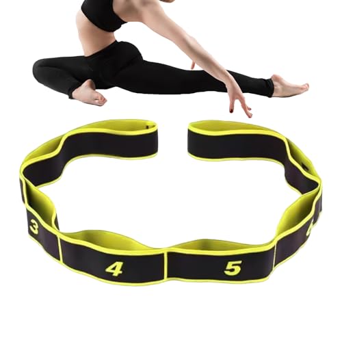 Bandas de entrenamiento – Tensionador de goma, 1 cordón para acondicionamiento físico, cable flexible numerado con segmentos de ocho, accesorios de fitness, expansor de cuerpo elástico para pilates