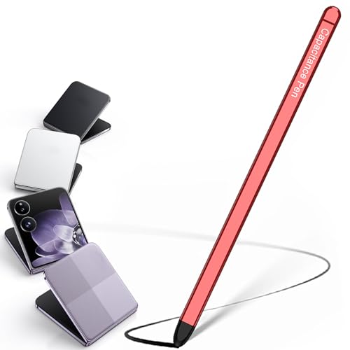 Fold7 Stylus Pen, spen pro replacement, Tablet Pen for All Touch Screens Input Pens pad pen for Galaxy Tab A9+, Compatible with Pads/Tablets/Android/iOS-Red