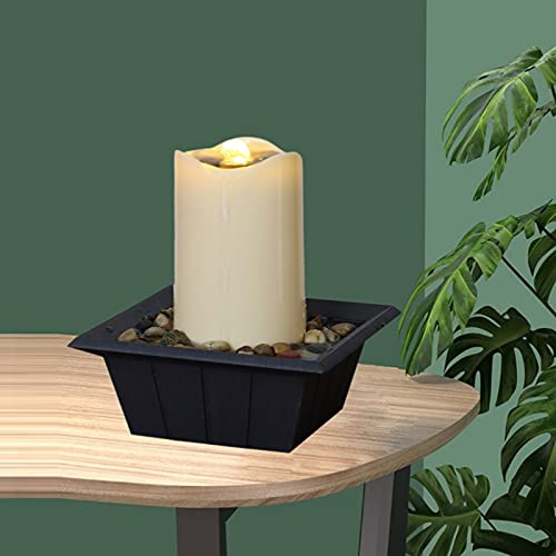 Generic Waterfonteinen Kunststof Ambachten Modern Indoor Home Decoration Lights - Groot - Afbeelding 5