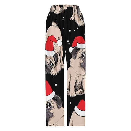 Christmas Pug DogChildren's Casual Pajamas120CM3