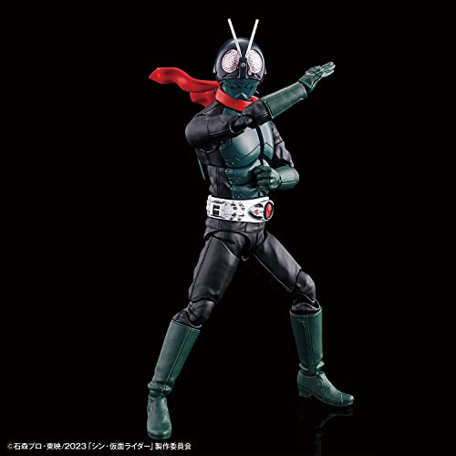BANDAI SPIRITS KAMEN RIDER - Figure-Rise Standard (Shin Kamen Rider) - Model Kit, Black - Image 3